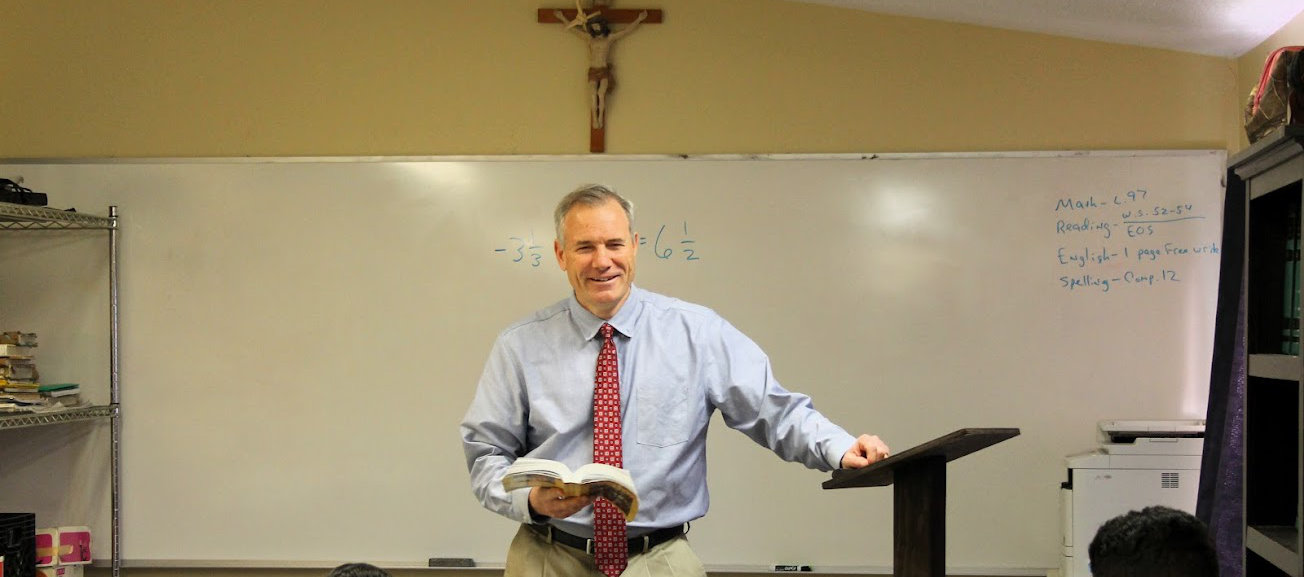 Michael Norman teaching students